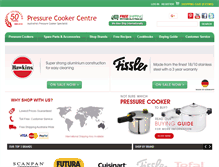 Tablet Screenshot of pressurecooker.com.au